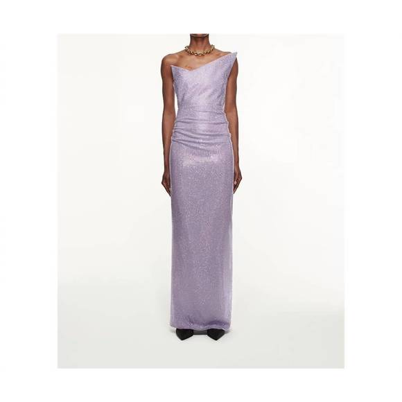 Roland Mouret | Dresses | New Roland Mouret Diamante Asymmetric Maxi ...